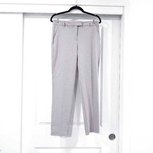 Reiss JOANNE SLIM FIT TAILORED TROUSERS in Taupe Size 6 - Picture 1 of 8